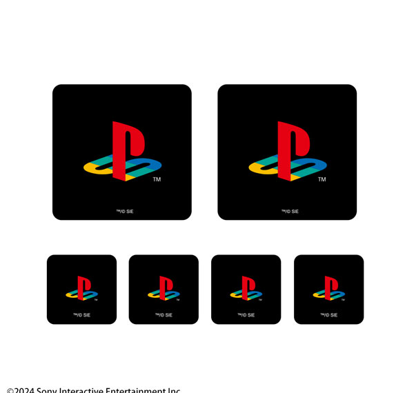 COSPA PlayStation Mini Sticker Set for PlayStation 4 Colour Family Logo Ver. Bild 1