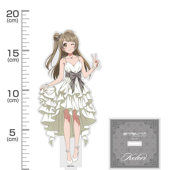 COSPA Love Live! New Illustration Kotori Minami Acrylic Stand (Large) Party Dress 2024 Ver.