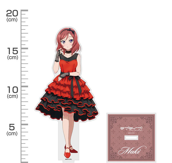 COSPA Love Live! New Illustration Maki Nishikino Acrylic Stand (Large) Party Dress 2024 Ver. รูปภาพ 1