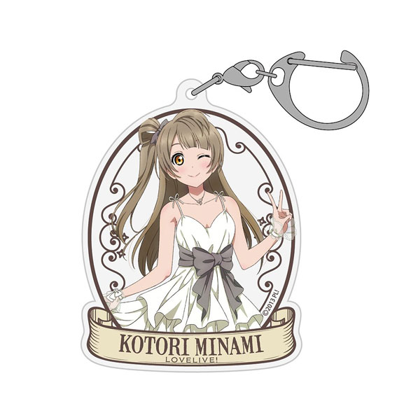 COSPA Love Live! New Illustration Kotori Minami Acrylic Multi Keychain Party Dress 2024 Ver.