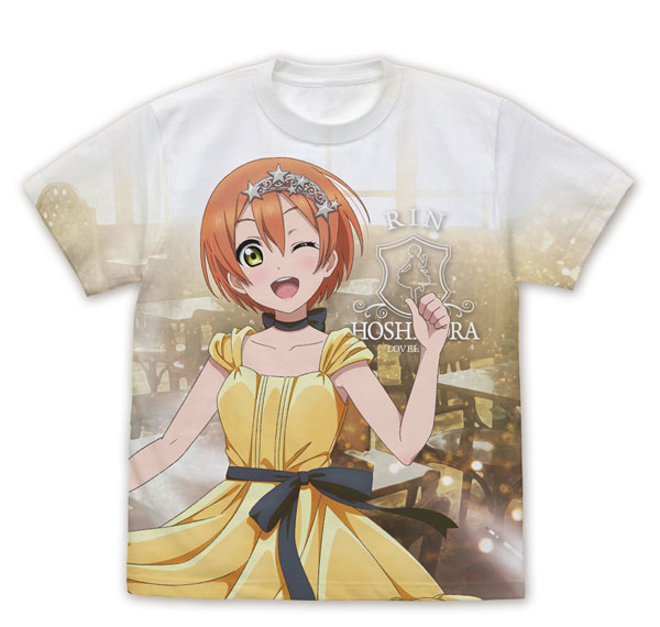 COSPA Love Live! New Illustration Rin Hoshizora Full Graphic T-shirt Party Dress 2024 Ver./L
