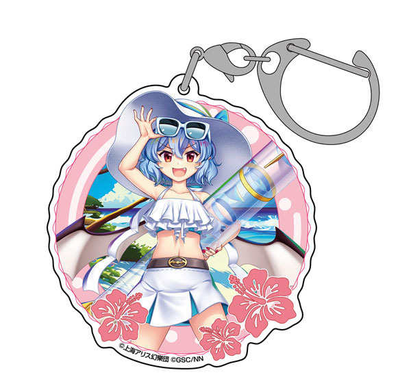 COSPA Touhou LostWord Remilia Scarlet Acrylic Multipurpose Keychain Vampire Prepared for Splashes and Sunlight Ver. รูปภาพ 1
