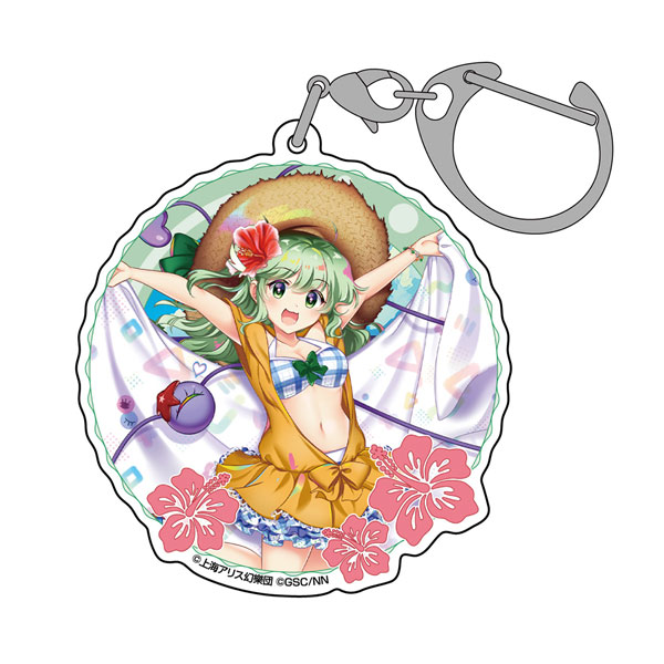 COSPA Touhou LostWord Koishi Komeiji Acrylic Multipurpose Keychain The Excited Eyes of Love Ver. รูปภาพ 1