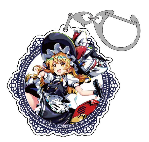 COSPA Touhou LostWord Marisa Kirisame Acrylic Multipurpose Keychain รูปภาพ 1