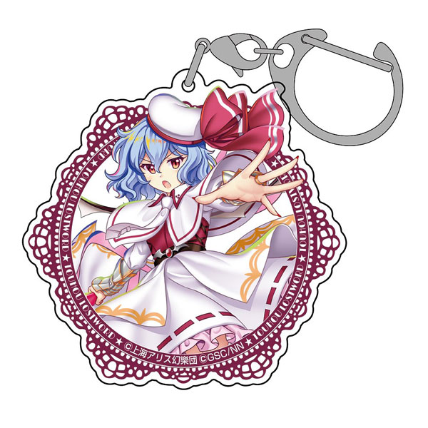 COSPA Touhou LostWord Remilia Scarlet Acrylic Multipurpose Keychain image 1