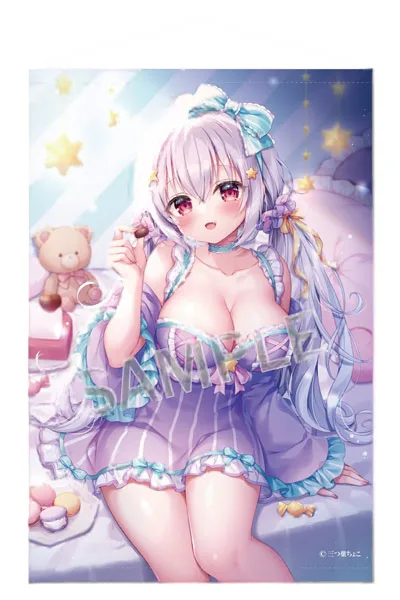Brendream Mitsuba Choko B2 Wall Scroll -Sweet Night- Kyuuketsuki-chan imagen 1