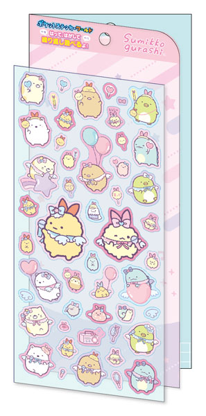Ensky Sumikko Gurashi Pocket Sticker World PSW-06 Tenshi na Ebiten Idol hình ảnh 1