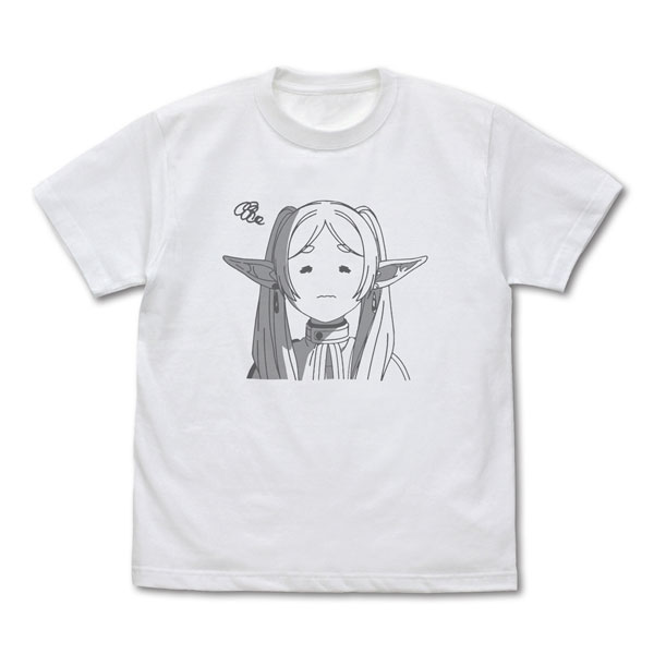 COSPA Frieren: Beyond Journey's End Frieren Face T-shirt Looking So Disgusted ver. /WHITE-XL Bild 1