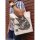 COSPA "Godzilla x Kong: The New Empire" Godzilla Footprint Logo Large Tote Bag /NATURAL image 2