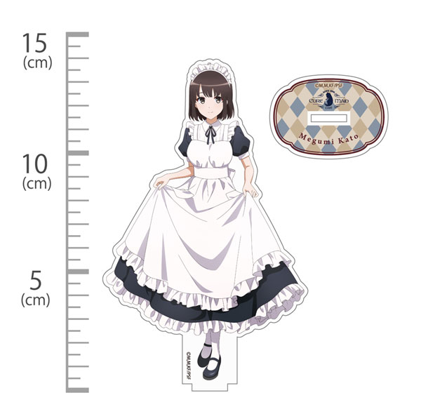 COSPA COSPA Depo Exclusive Saekano: How to Raise a Boring Girlfriend (Saenai Heroine no Sodatekata) Fine Megumi Kato Acrylic Stand Cure Maid Cafe ver.
