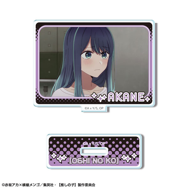 License Agent TV Anime [Oshi no Ko] Mini Acrylic Stand Ver.3 Design 06 (Akane Kurokawa /A)