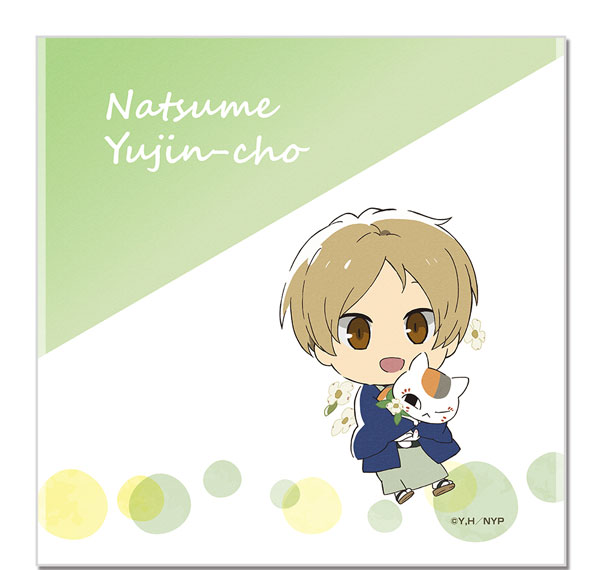 License Agent Natsume Yuujinchou Big Hand Towel Ver.2 Design 01 (Takashi Natsume & Nyanko Sensei)