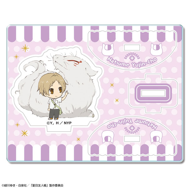 License Agent Natsume Yuujinchou Yuratto Acrylic Figure Ver.2 Design 04 (Takashi Natsume & Madara)