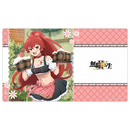 Curtain Damashii Mushoku Tensei: Jobless Reincarnation II -Isekai Ittara Honki dasu- New Illustration Rubber Mat (Eris / Dirndl)
