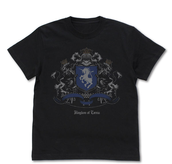 COSPA Unicorn Overlord Kingdom of Cornia T-shirt /BLACK-L รูปภาพ 1