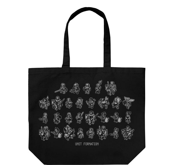 COSPA Unicorn Overlord Kingdom of Cornia 2D Character Large Tote Bag /BLACK รูปภาพ 1