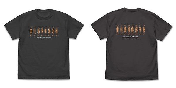 COSPA Steins;Gate Divergence Meter T-shirt /SUMI-M imagen 1