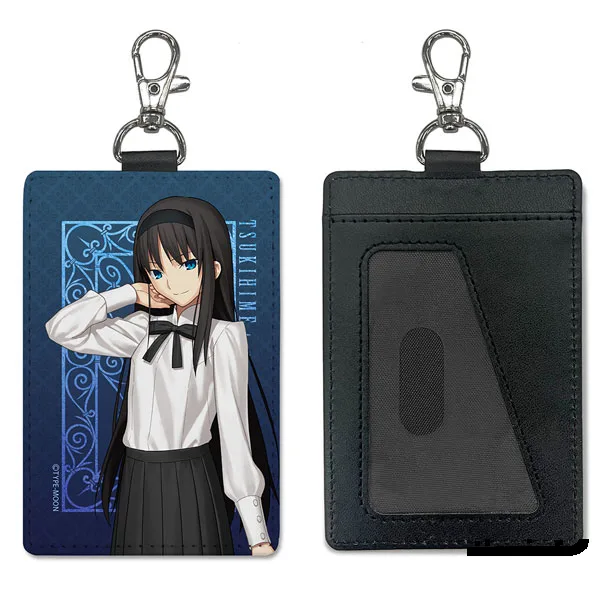 COSPA Tsukihime -A piece of blue glass moon- Akiha Tohno Pass Case (w/Swivel Snap Hook) imagen 1