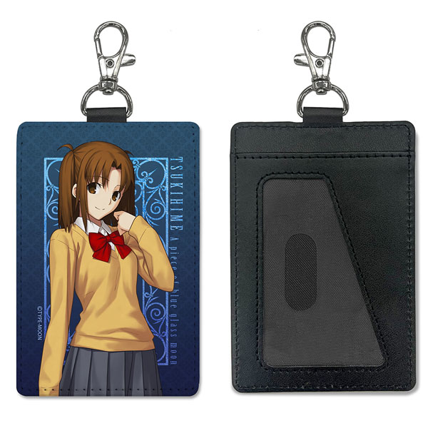 COSPA Tsukihime -A piece of blue glass moon- Satsuki Yumizuka Pass Case (w/Swivel Snap Hook)