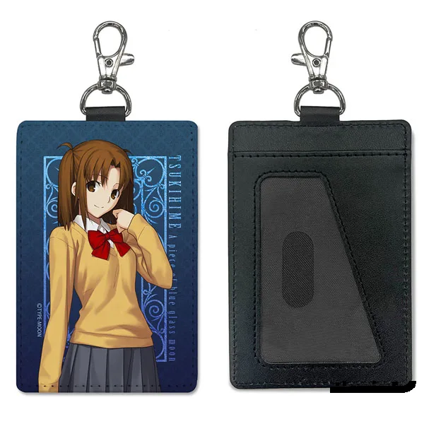 COSPA Tsukihime -A piece of blue glass moon- Satsuki Yumizuka Pass Case (w/Swivel Snap Hook) imagen 1