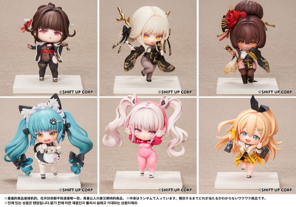 Hobby sakura [Bonus] GODDESS OF VICTORY: NIKKE SAC Series Chibi Figure Complete BOX image 1