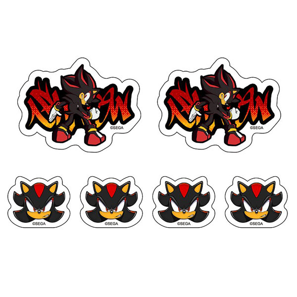 COSPA Sonic the Hedgehog Shadow Mini Sticker Set