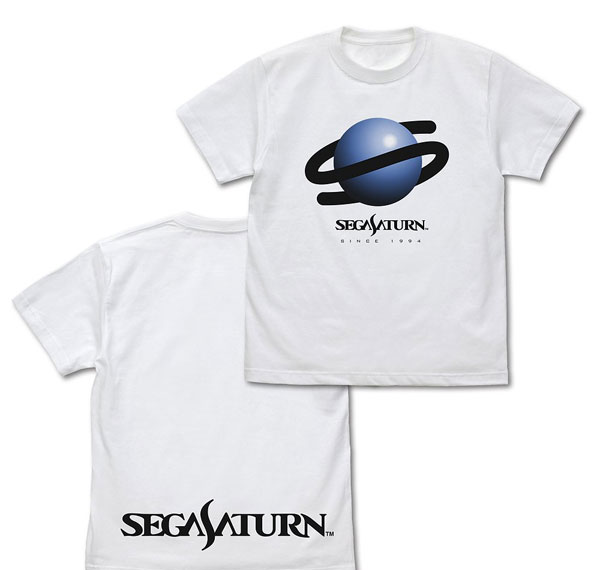 COSPA Sega Saturn Symbol T-shirt /WHITE-L รูปภาพ 1