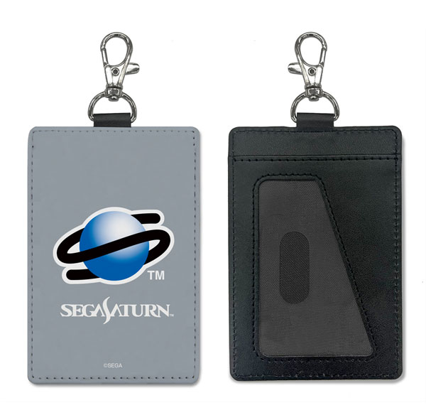 COSPA Sega Saturn Logo Pass Case (w/Swivel Snap Hook) รูปภาพ 1