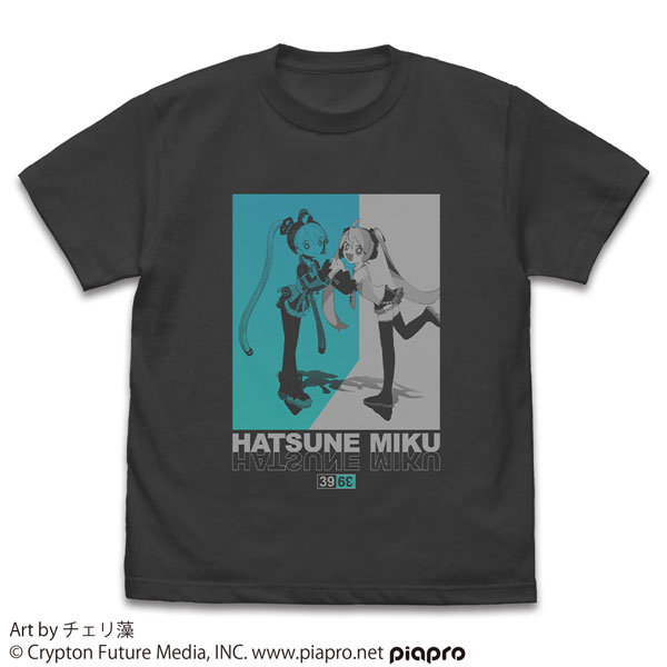 COSPA Hatsune Miku T-shirt Chelicot Ver./SUMI-XL