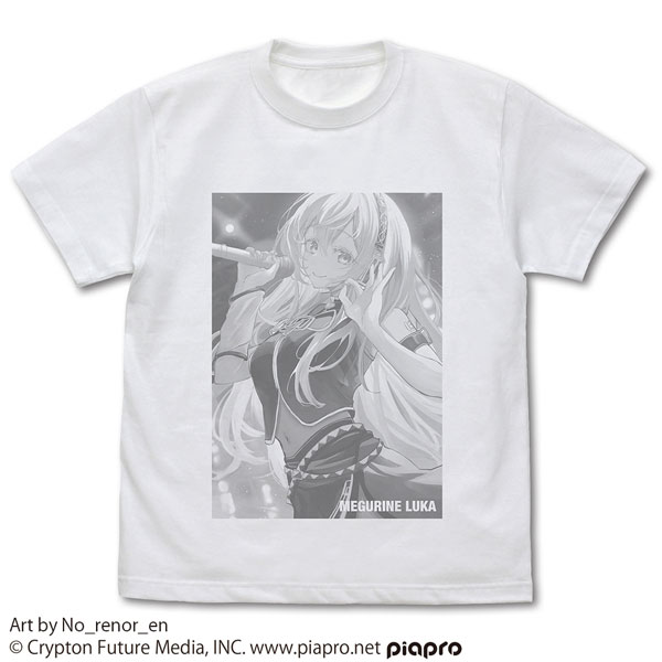 COSPA Megurine Luka T-shirt No_renor_en Ver./WHITE-XL