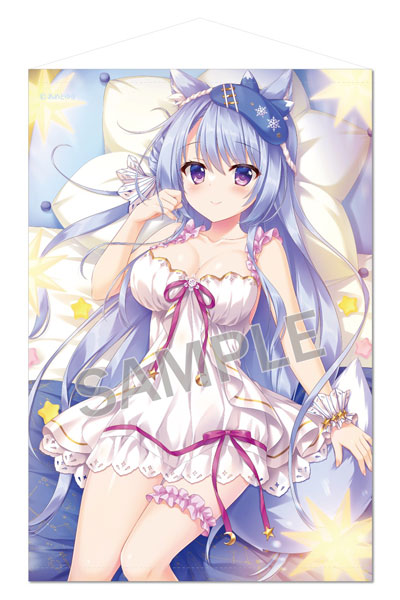 Brendream Yuki Ameto B2 Wall Scroll -Sweet Night- Kitsune-san