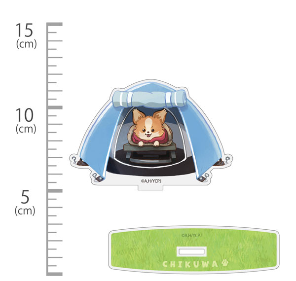 COSPA "Yuru Camp SEASON3" Chikuwa in Tent Acrylic Stand รูปภาพ 1