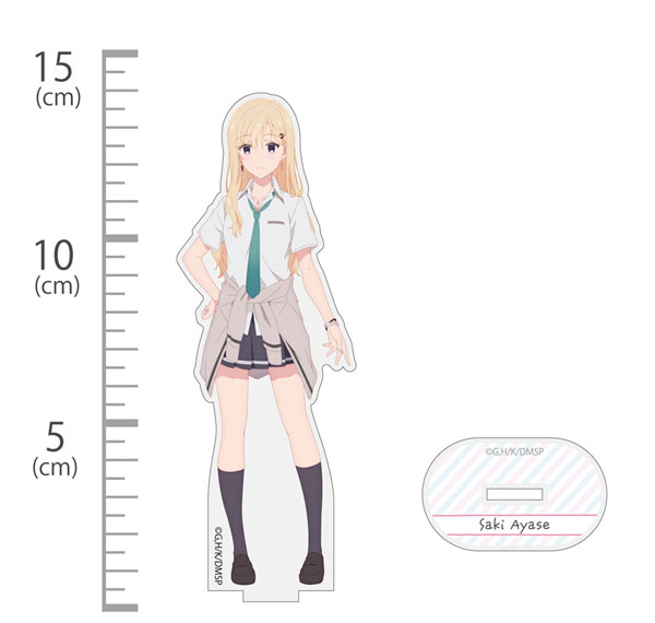 COSPA TV Anime "Days with My Stepsister" Saki Ayase Acrylic Stand รูปภาพ 1