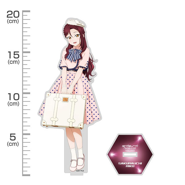 COSPA Love Live! Sunshine!! New Illustration Riko Sakurauchi Acrylic Stand (Large) Solo Concert ver.