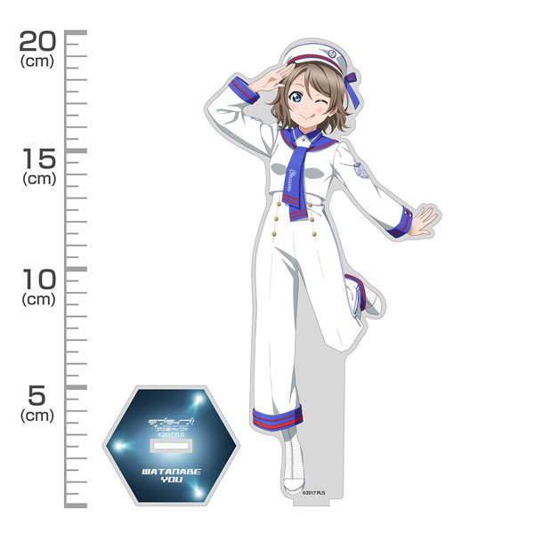 COSPA Love Live! Sunshine!! New Illustration You Watanabe Acrylic Stand (Large) Solo Concert ver. 圖片 1