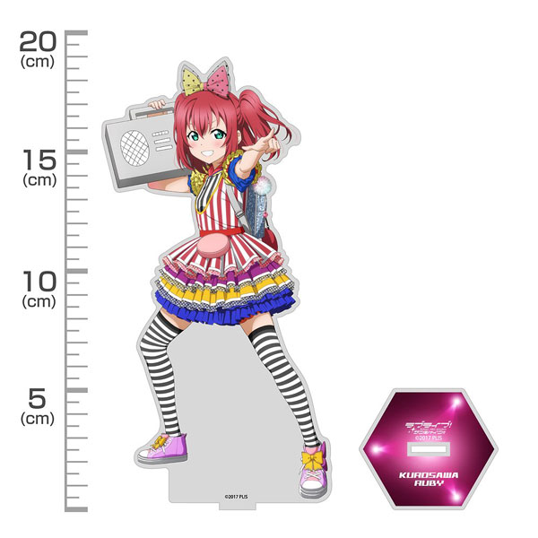 COSPA Love Live! Sunshine!! New Illustration Ruby Kurosawa Acrylic Stand (Large) Solo Concert ver. image 1