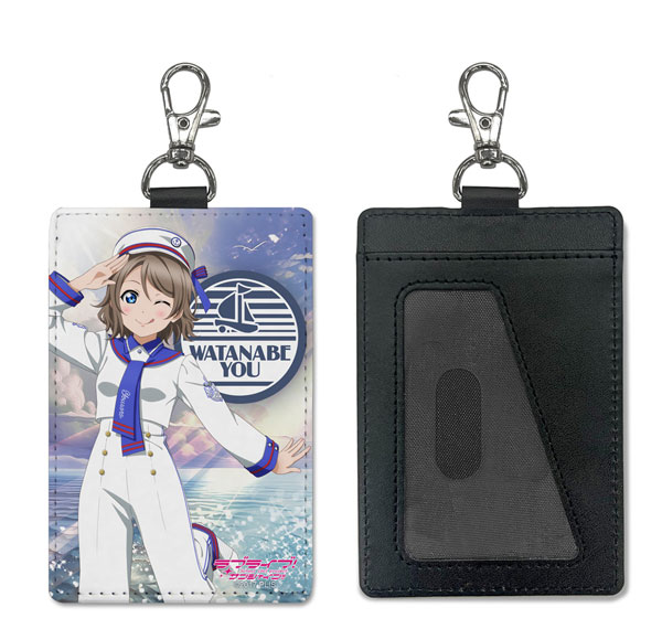 COSPA Love Live! Sunshine!! New Illustration You Watanabe Pass Case (w/Swivel Snap Hook) Solo Concert ver. Bild 1