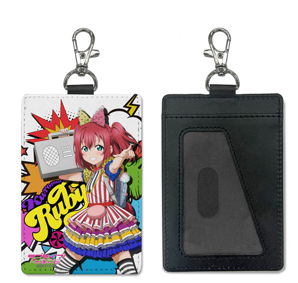 COSPA Love Live! Sunshine!! New Illustration Ruby Kurosawa Pass Case (w/Swivel Snap Hook) Solo Concert ver.