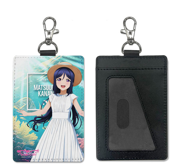 COSPA Love Live! Sunshine!! New Illustration Kanan Matsuura Pass Case (w/Swivel Snap Hook) Solo Concert ver. รูปภาพ 1