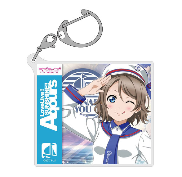 COSPA Love Live! Sunshine!! New Illustration You Watanabe Acrylic Multi Keychain Solo Concert ver. Bild 1