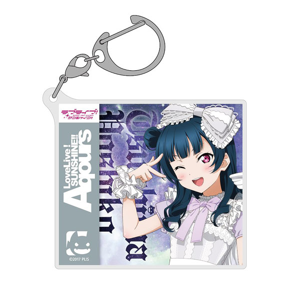 COSPA Love Live! Sunshine!! New Illustration Yoshiko Tsushima Acrylic Multi Keychain Solo Concert ver. รูปภาพ 1