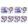 COSPA Love Live! Sunshine!! New Illustration You Watanabe Mini Sticker Set Solo Concert ver. รูปภาพ 2
