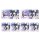 COSPA Love Live! Sunshine!! New Illustration Yoshiko Tsushima Mini Sticker Set Solo Concert ver. รูปภาพ 2