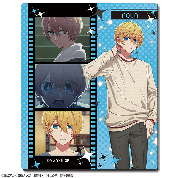 License Agent TV Anime [Oshi no Ko] Rubber Mouse Pad Ver.3 Design 01 (Aqua)