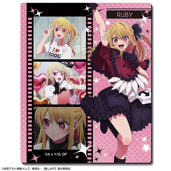 License Agent TV Anime [Oshi no Ko] Rubber Mouse Pad Ver.3 Design 02 (Ruby) 画像 1