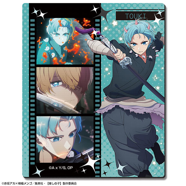 License Agent TV Anime [Oshi no Ko] Rubber Mouse Pad Ver.3 Design 06 (Aqua / Touki ver.)
