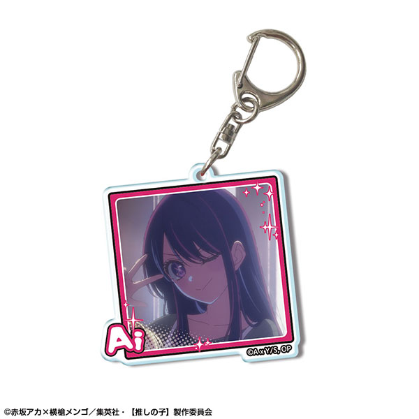 License Agent TV Anime [Oshi no Ko] Acrylic Keychain Ver.2 Design 01 (Ai)