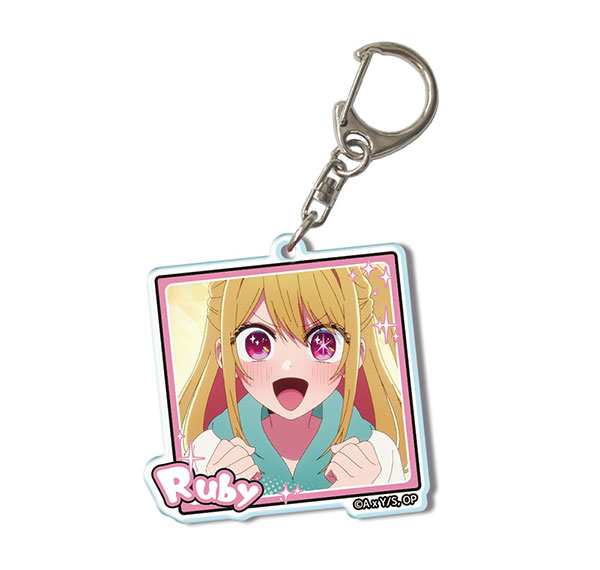 License Agent TV Anime [Oshi no Ko] Acrylic Keychain Ver.2 Design 03 (Ruby /A) Bild 1