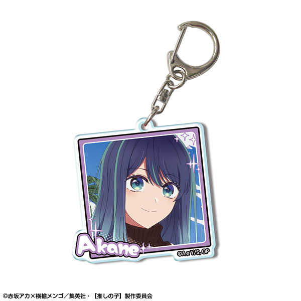 License Agent TV Anime [Oshi no Ko] Acrylic Keychain Ver.2 Design 08 (Akane Kurokawa /A) hình ảnh 1