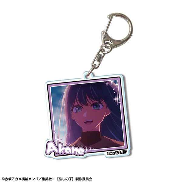 License Agent TV Anime [Oshi no Ko] Acrylic Keychain Ver.2 Design 09 (Akane Kurokawa /B)